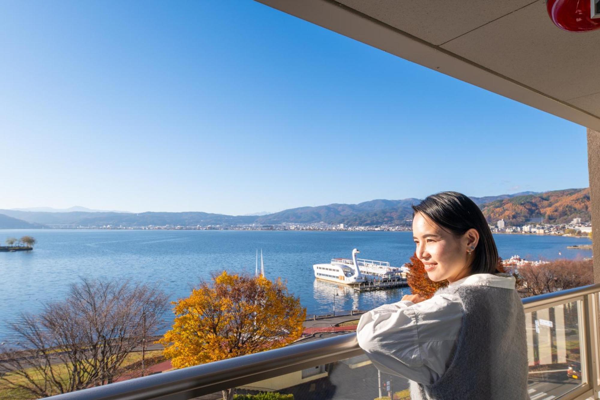 双泉之宿朱白日式旅馆 诹访市 外观 照片