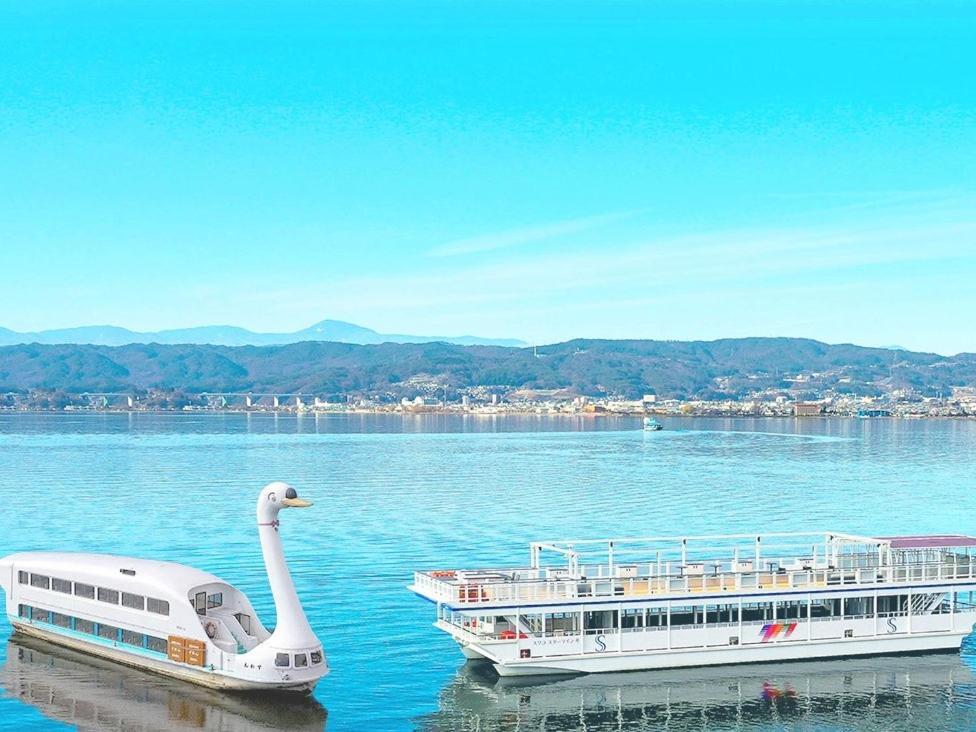 双泉之宿朱白日式旅馆 诹访市 外观 照片